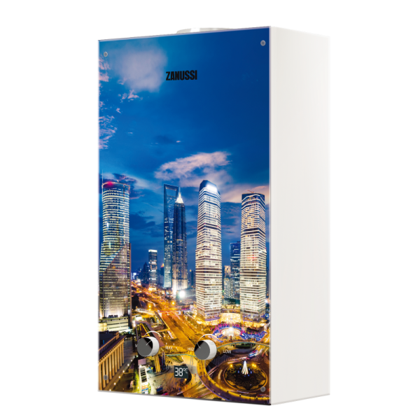 Газовый проточный водонагреватель Zanussi GWH 10 Fonte Glass Metropoli