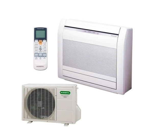 Напольная сплит-система General AGHG09KVCA/AOHG09KVCA Floor Nordic