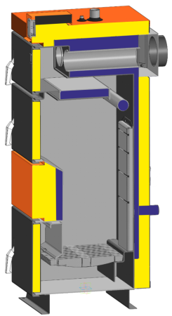 Твердотопливный котел Белкомiн TIS UNI N 50