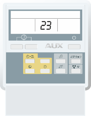 Кассетная сплит система AUX ALCA-H24/4R1