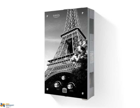 Водонагреватель проточный газовый Oasis Glass 20EG