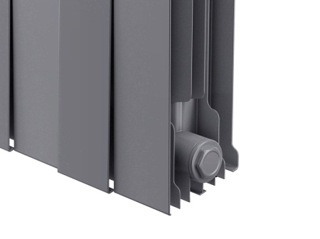 Биметаллический радиатор отопления Royal Thermo PianoForte 300 20 секций Silver Satin