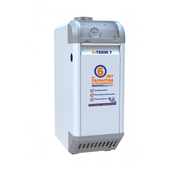 Напольный газовый котел Сигнал КОВ-10 СКс TGV